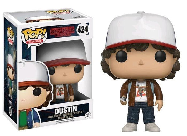 Stranger Things - Dustin (Brown Jacket) US Exclusive Pop! Vinyl - Pop! Vinyl