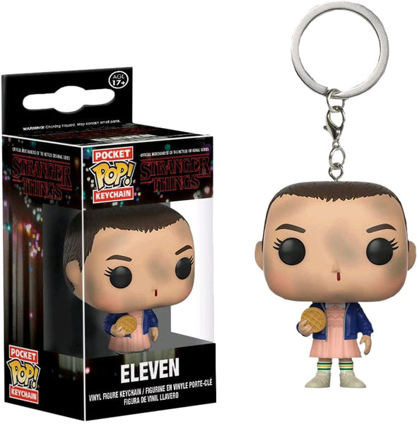 Stranger Things - Eleven W/eggo Pop! Keychai - Keychain