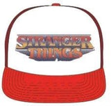 Stranger Things - Logo Red & White Trucker Cap - Clothing & Cosplay