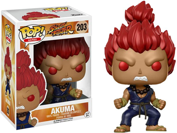 Street Fighter - Akuma Pop! !e Rs - Pop! Vinyl
