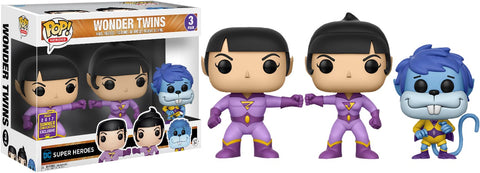 Super Friends - Wonder Twins SDCC 2017 US Exclusive Pop! Vinyl 3-Pack [RS] (Max 3) - Pop! Vinyl