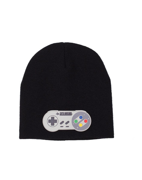 Super Nintendo - Controller Patch Beanie - Clothing & Cosplay