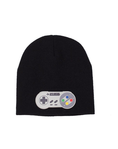 Super Nintendo - Controller Patch Beanie - Clothing & Cosplay