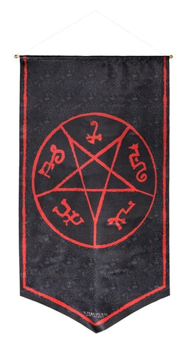 Supernatural - Devils Trap Symbol Banner - Novelty