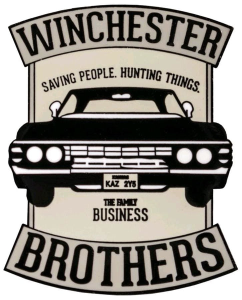 Supernatural - Winchester Brothers Enamel Pin - Badges & Pins