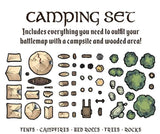 Tabletop Tokens - Camping Set - Dice & Accessories