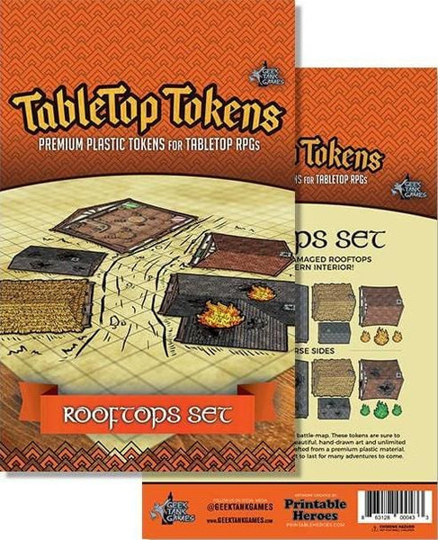 Tabletop Tokens - Rooftops Set - Dice & Accessories