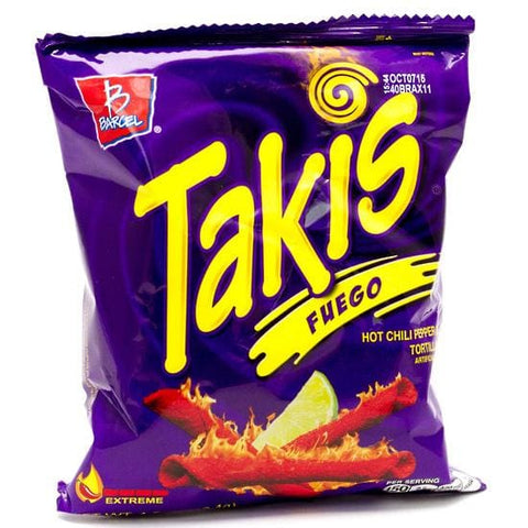 Takis Fuego - Hot Chilli Pepper & Lime - Snacks