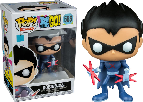 Teen Titans Go! - Robin As Red X Um Pop! !e - Pop! Vinyl