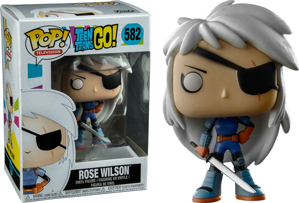 Teen Titans Go! - Rose Wilson Pop! !E RS - Pop! Vinyl