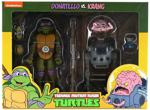 Teenage Mutant Ninja Turtles - Donatello vs Krang Action Figure 2-pack - Action Figure