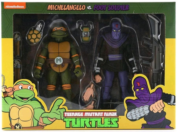 Teenage Mutant Ninja Turtles - Michelangelo vs Foot Soldier Action Figure 2-pack - Action Figure