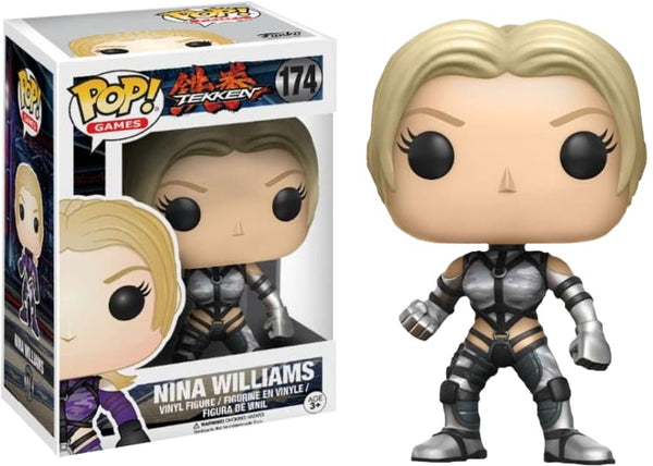 Tekken - Nina Williams Silver Suit Pop! !E RS - Pop! Vinyl