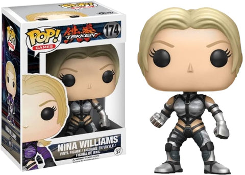 Tekken - Nina Williams Silver Suit Pop! !E RS - Pop! Vinyl