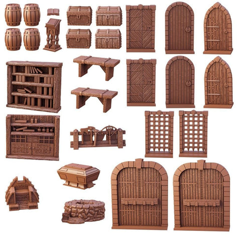 Terrain Crate Dungeon Essentials - Roleplaying Miniature