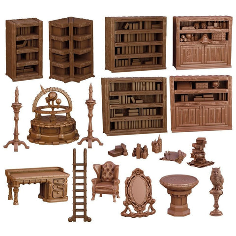 Terrain Crate Wizards Study - Roleplaying Miniature