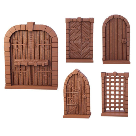 TerrainCrate Dungeon Doors - Roleplaying Miniature