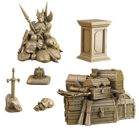 TerrainCrate Kings Coffers - Roleplaying Miniature