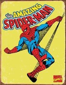 The Amazing Spider-Man - Retro Tin Sign - Posters & Art Prints