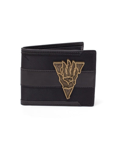 The Elder Scrolls - Morrowind Metal Badge Bifold Wallet - Bags & Accessories