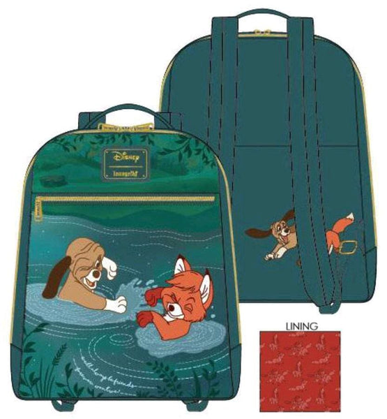 The Fox and the Hound - Water Fight Mini Backpack - Bags & Accessories