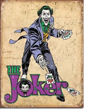 The Joker - Retro Tin Sign - Posters & Art Prints