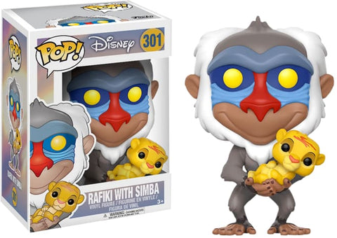 The Lion King - Rafiki With Simba Pop! - Pop! Vinyl