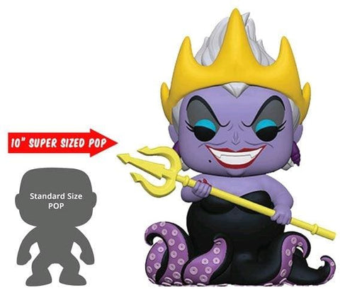The Little Mermaid - Ursula with Crown & Trident 10 US Exclusive Pop! Vinyl - Pop! Vinyl