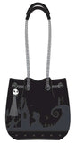 The Nightmare Before Christmas - Black Bucket Bag with Tassel - Bags & Accessories