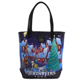 The Nightmare Before Christmas - Halloween Town / Christmas Town Tote Bag - Bags & Accessories