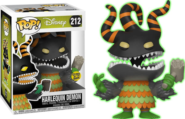 The Nightmare Before Christmas - Harlequin Demon Glow US Exclusive Pop! Vinyl [RS] - Pop! Vinyl