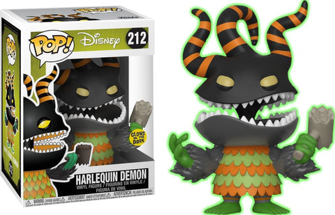 The Nightmare Before Christmas - Harlequin Demon Glow US Exclusive Pop! Vinyl [RS] - Pop! Vinyl