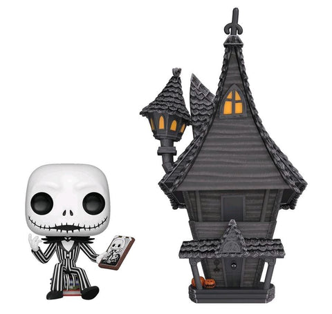 The Nightmare Before Christmas - Jack Skellington with Jacks House Pop! Town Vinyl Figure - Pop! Vinyl