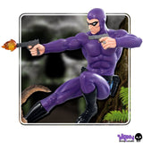 The Phantom - Phantom and Devil Purple Suit Statue - Premium Statue