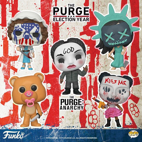 The Purge - The Purge Pre-Order Pop! Vinyl Bundle (5 Pop!) - Pop! Vinyl