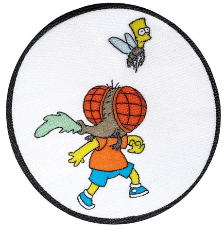 The Simpsons - Bart Fly Patch - Badges & Pins