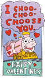 The Simpsons - I Choo Choo Choose You Replica Valentines Day Card - Homewares