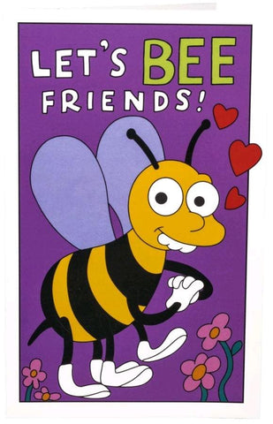 The Simpsons - Lets Bee Friends Replica Valentines Day Card - Homewares