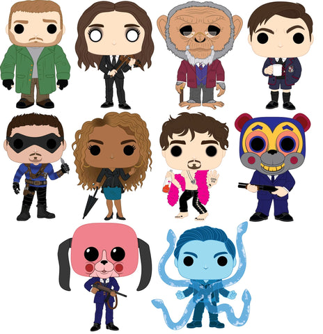 The Umbrella Academy Pop! Pre-Order Bundle (Set of 10) - Pop! Vinyl