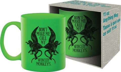 The Wizard of Oz Coffee Mug Dont Make Me Call My Winged Monkeys - Homewares