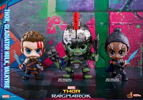 Thor 3 - Thor Gladiator Hulk Valkyrie Cosbaby Set - Vinyl Figure