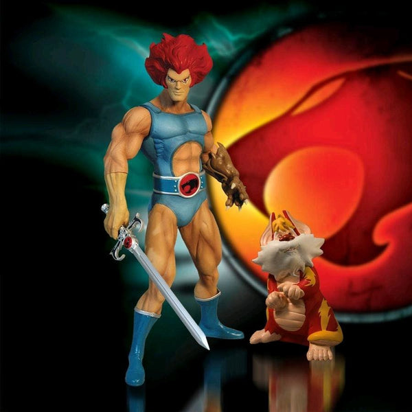 Thundercats - Lion-O with Snarf Mega Scale Figure - Vinyl Figure