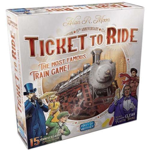 Ticket to ride 15th Anniversary Edition - Board Game