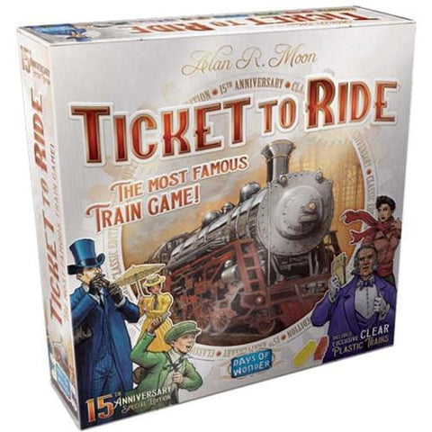 Ticket to ride 15th Anniversary Edition - Board Game