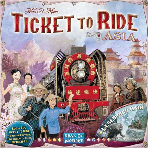 Ticket to Ride Asia & Legendary Asia - Board Game