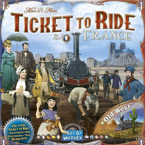 Ticket to Ride - France & Old West - Ex-Display Copy - Board Game