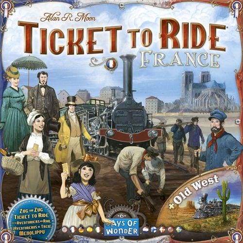 Ticket to Ride Map Collection: Volume 6 France & Old West - Board Game
