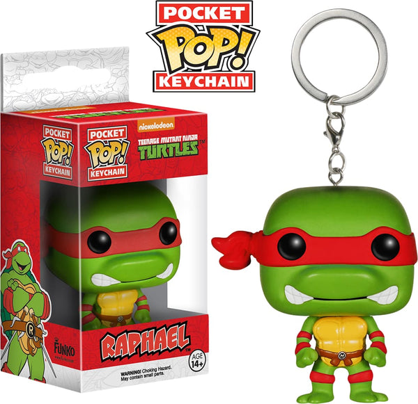 Tmnt - Raphael Pop! Keychain - Keychain