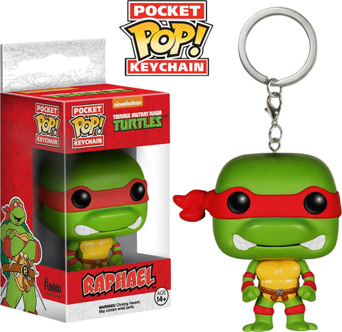 Tmnt - Raphael Pop! Keychain - Keychain