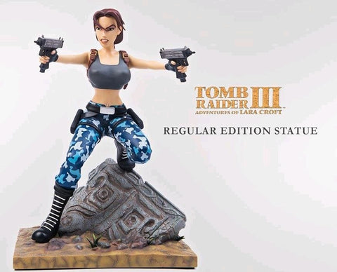 Tomb Raider 3 - Lara Croft Statue - Premium Statue